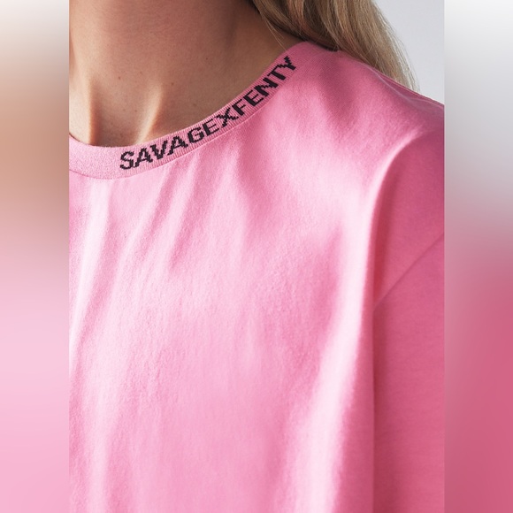 SAVAGE X FENTY Essential Heavy Jersey Tee - Picture 2 of 9